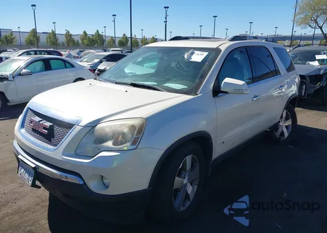 2010 GMC Acadia Slt-1 from USA, damaged, VIN 1GKLRMED7AJ119282